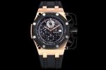 Audemars Piguet  cufflinks AP Royal Oak Survivo Black Steel Case diameter 44mm Watch